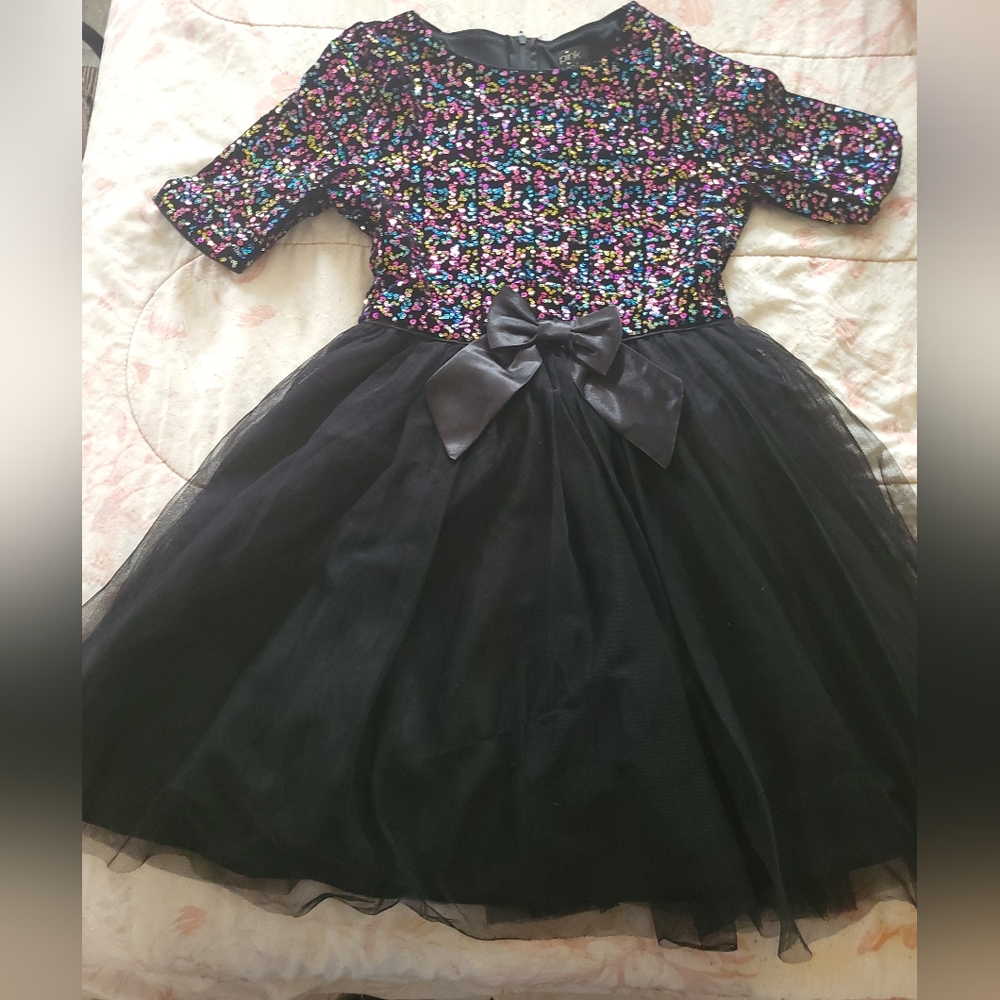 Pink and Violet little girls dress